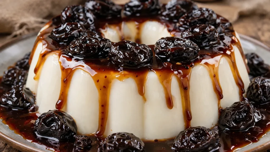 textura do manjar branco