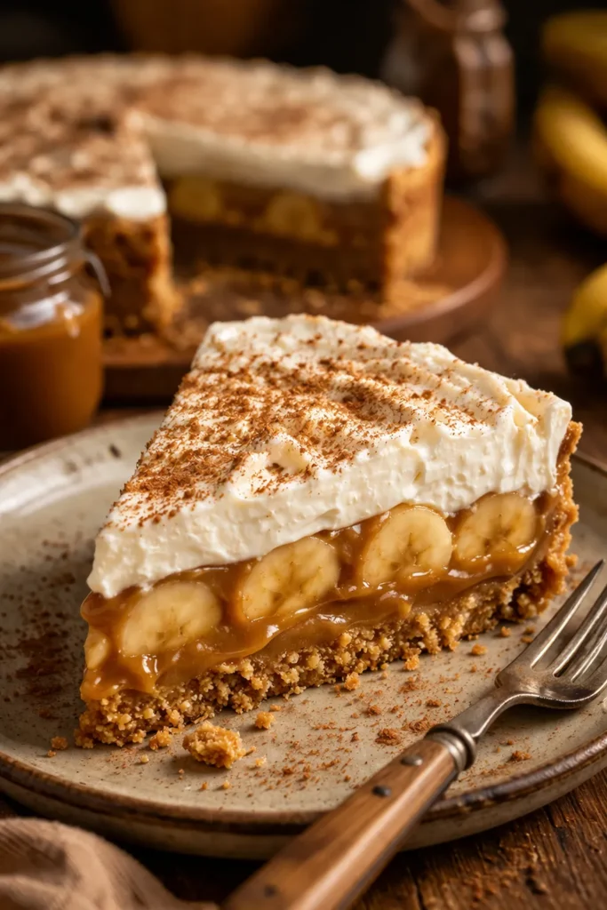 banoffee caseira com banana e doce de leite para pinterest