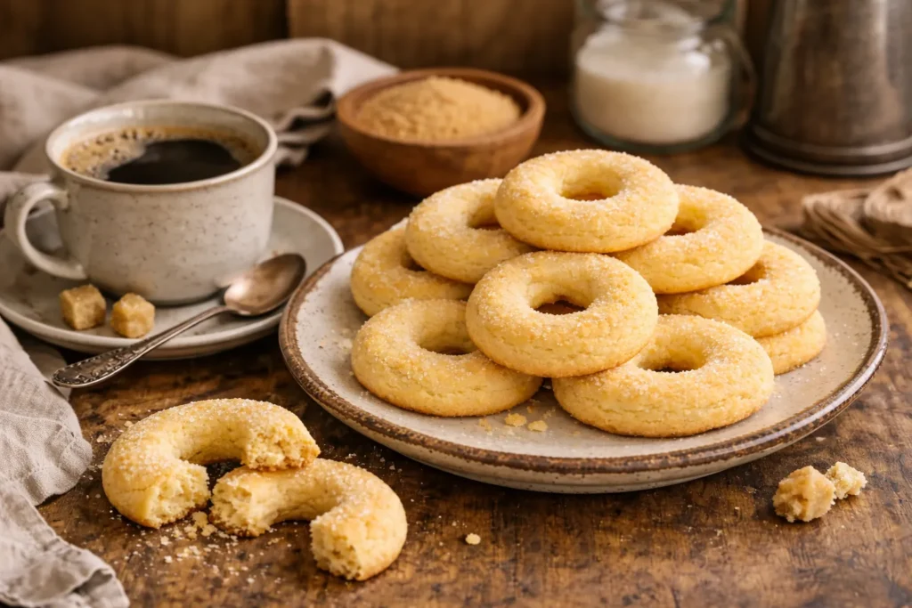 rosquinhas rápidas com café