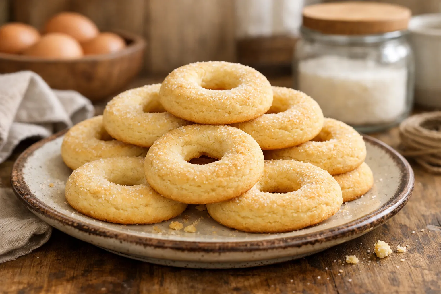 rosquinhas rápidas caseiras