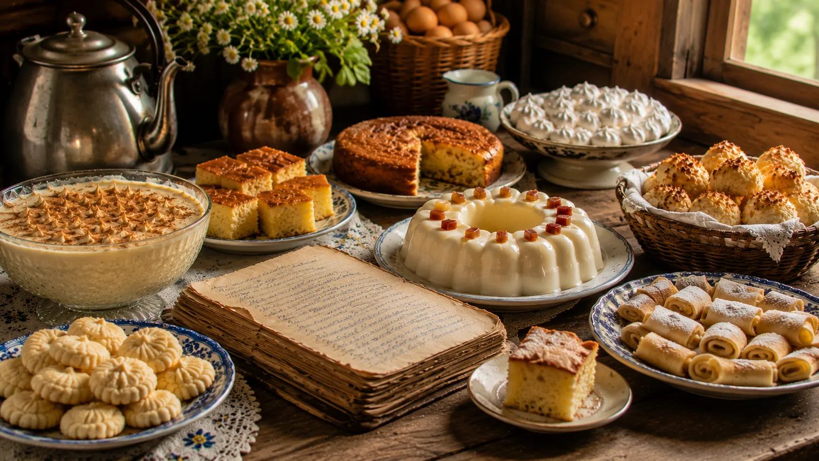 receitas antigas com amido de milho